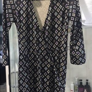 DVF silk wrap dress